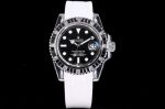 ROLEX Submariner Heritage ETA2824 Movement FKM Strap Black Watch